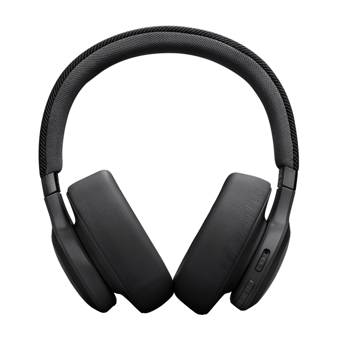 JBL Live 770NC - Black - Wireless Over-Ear Headphones with True Adaptive Noise Cancelling - Back image number null